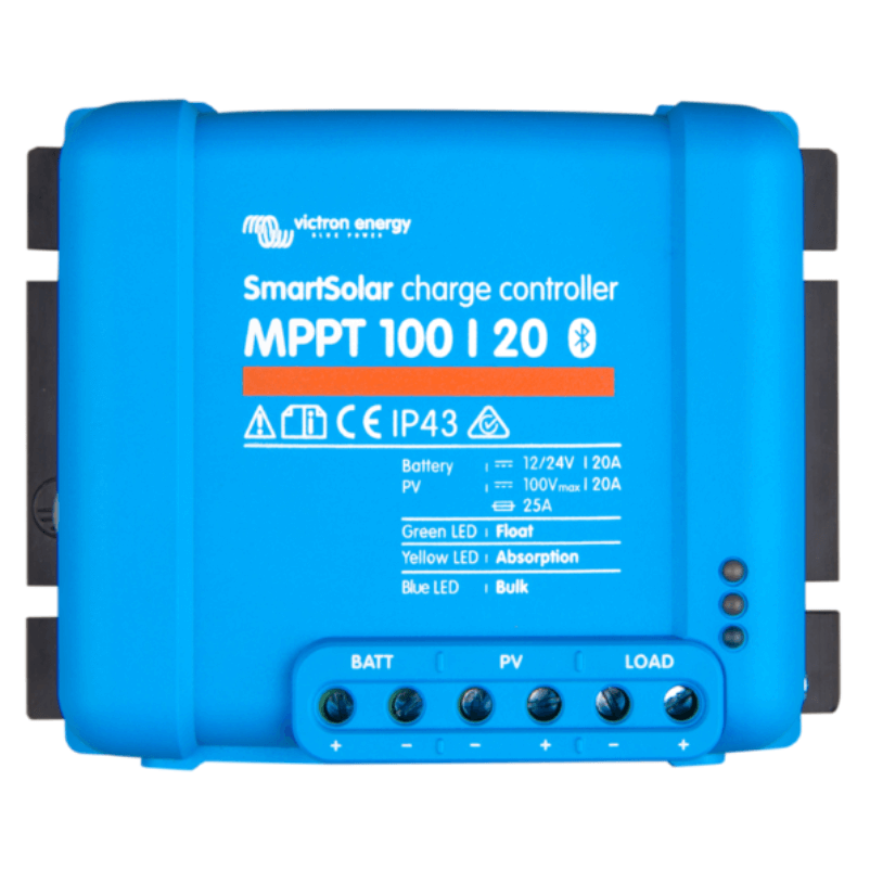 Victron MPPT 100/20 Charge Controller - 100/20 SmartSolar - Victron Energy Smart Solar charge controller MPPT 100/20 - SCC110020160R