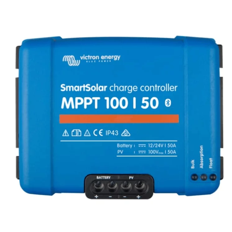 Victron MPPT Charge Controller - 100/50 SmartSolar - Victron Energy Smart Solar charge controller MPPT 100/50 - SCC110050210