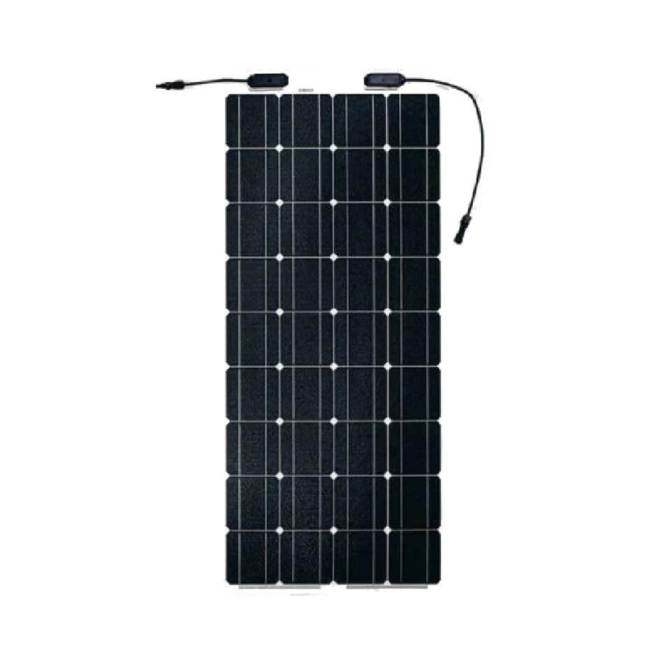 sunman 100w flexible solar panel front view