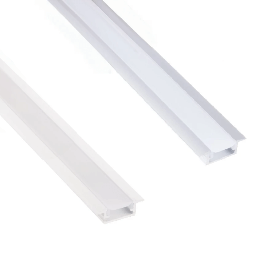 12V LED Strip Light - Recessed, 2m - White or Silver