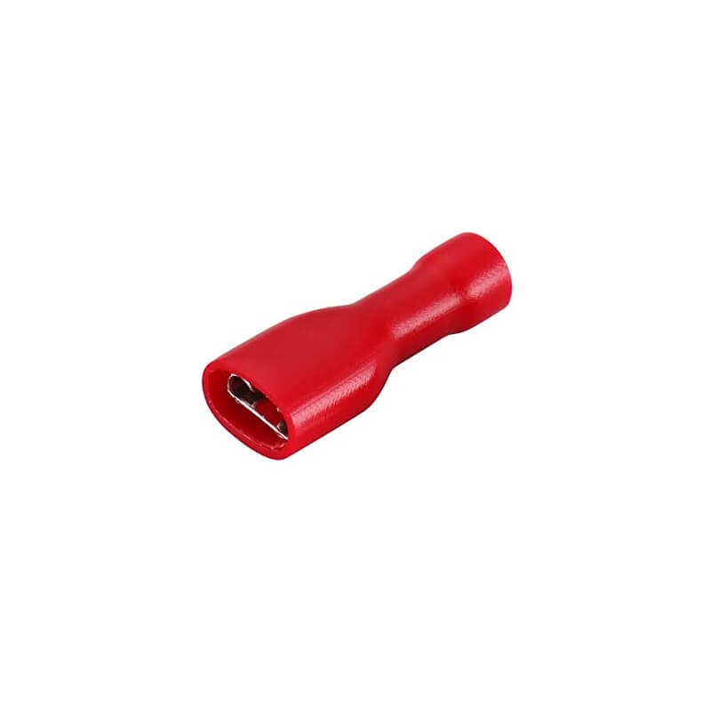 red spade crimp connector