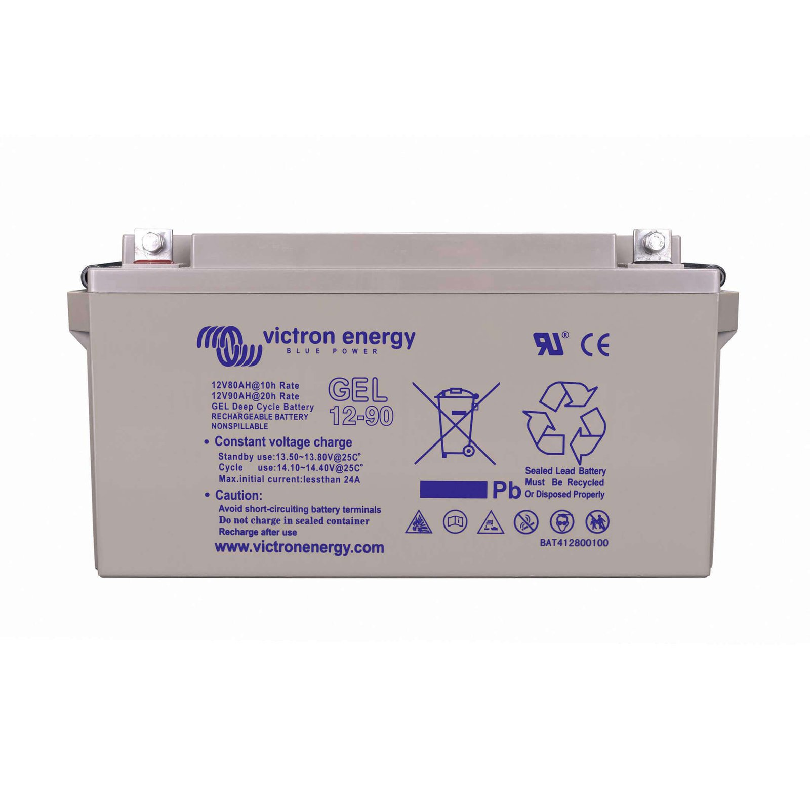 Victron 12V 90Ah Gel - Deep Cycle Battery
