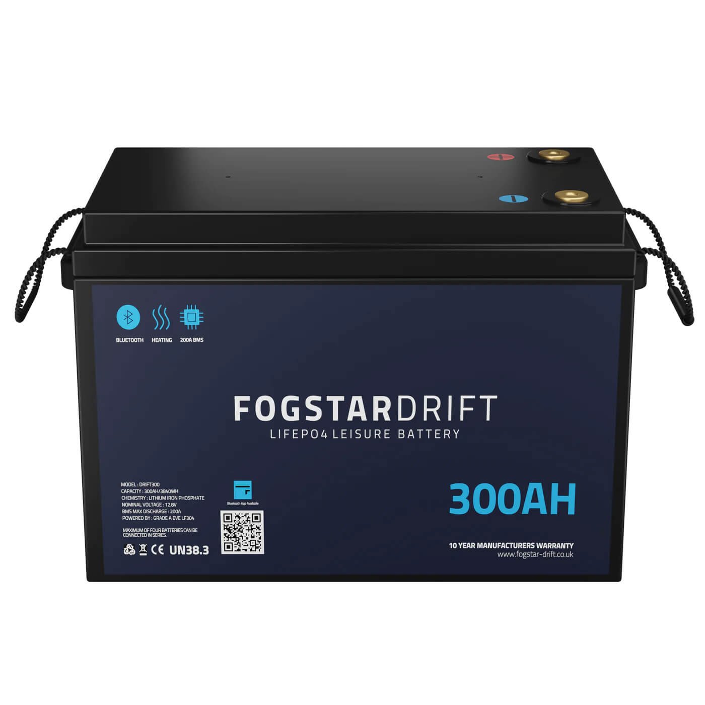 Fogstar Drift 300Ah - 12V lithium leisure battery