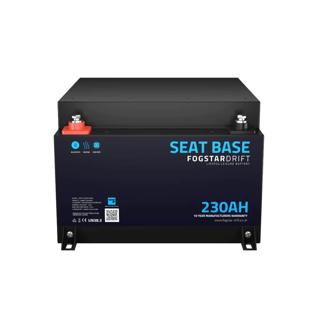 Fogstar Drift Seatbase - 230Ah 12V lithium leisure battery