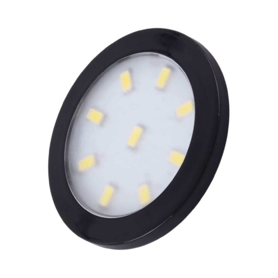 12V LED Spotlight - Orbit XL, 3W - Black, White or Chrome