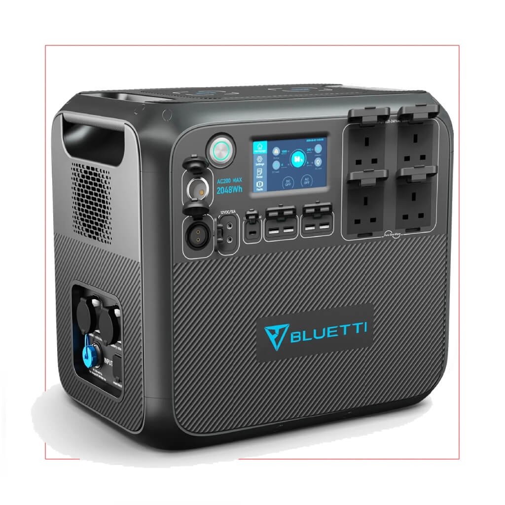 Bluetti AC200Max Expandable Power Station - 2048Wh Portable Power Generator w. Inverter