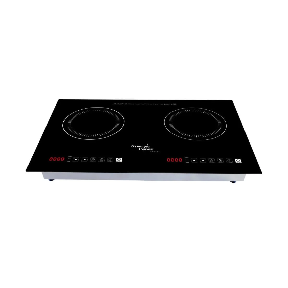 Sterling Power Induction Hob - Fixed, Side-by-Side Twin Rings
