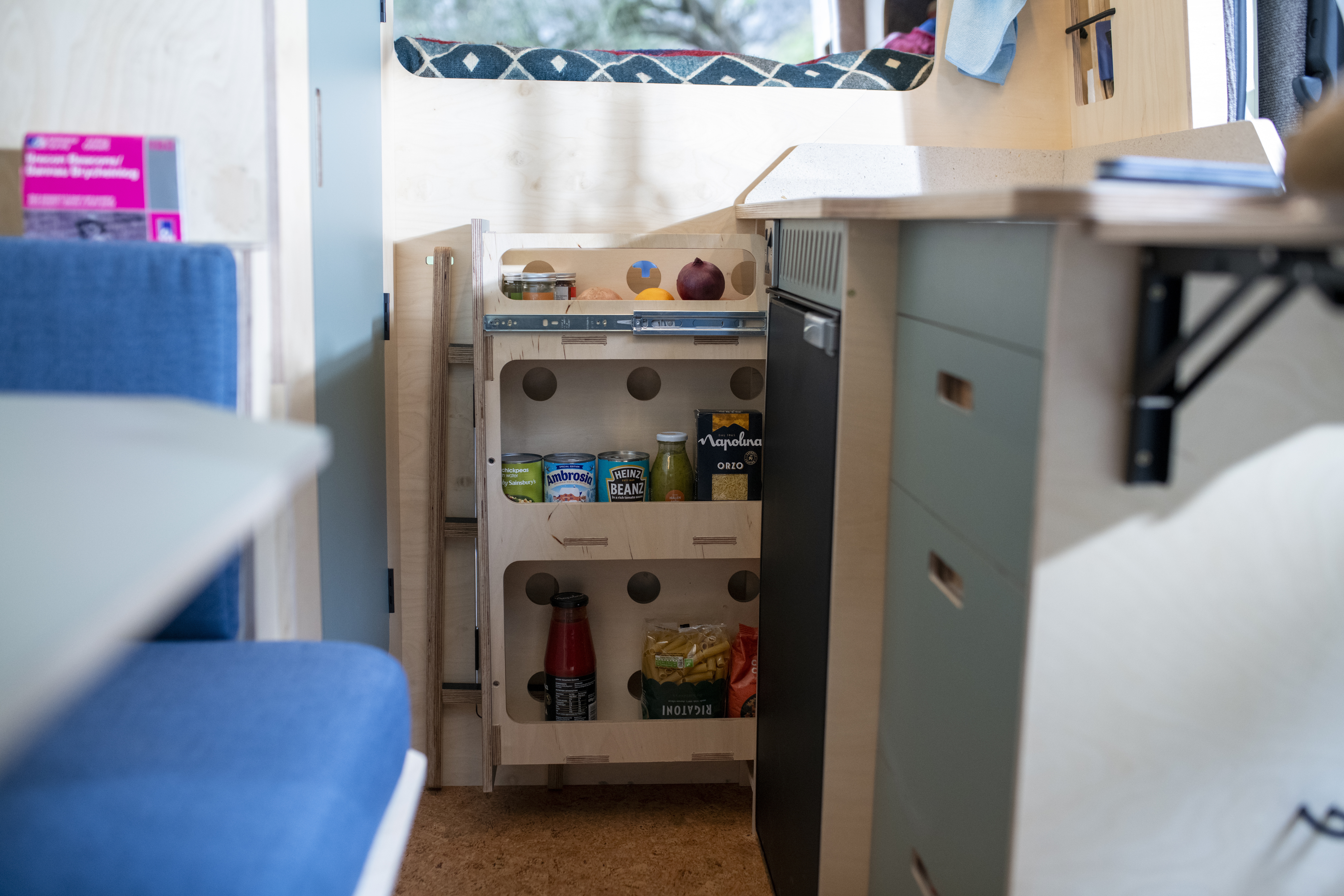 Fern campervans space saving interior