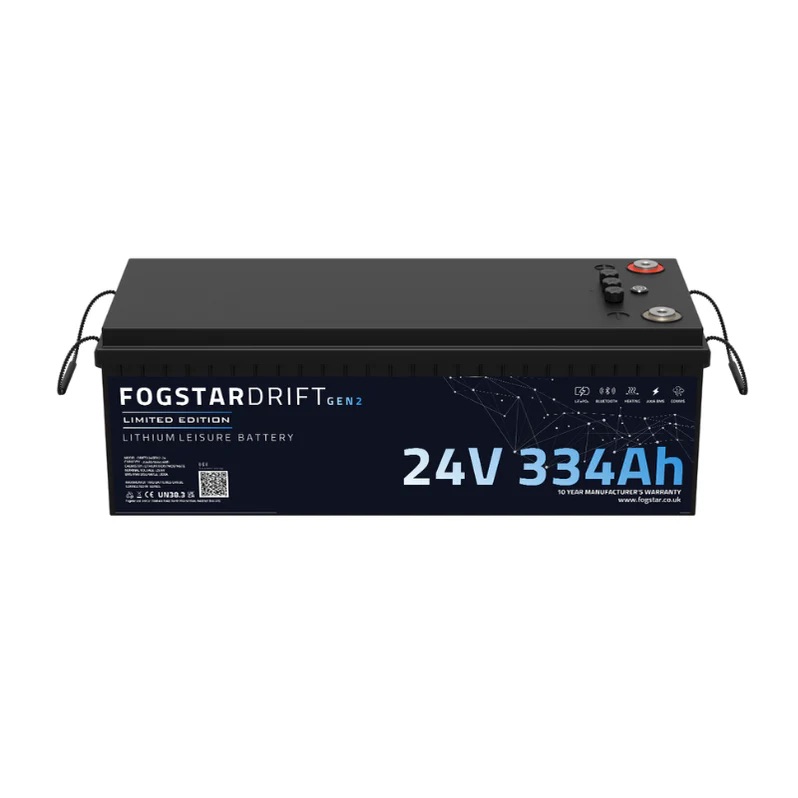 Fogstar Drift Gen2 334Ah 24V lithium leisure battery - lifepo4 for campervan electrical systems limited edition