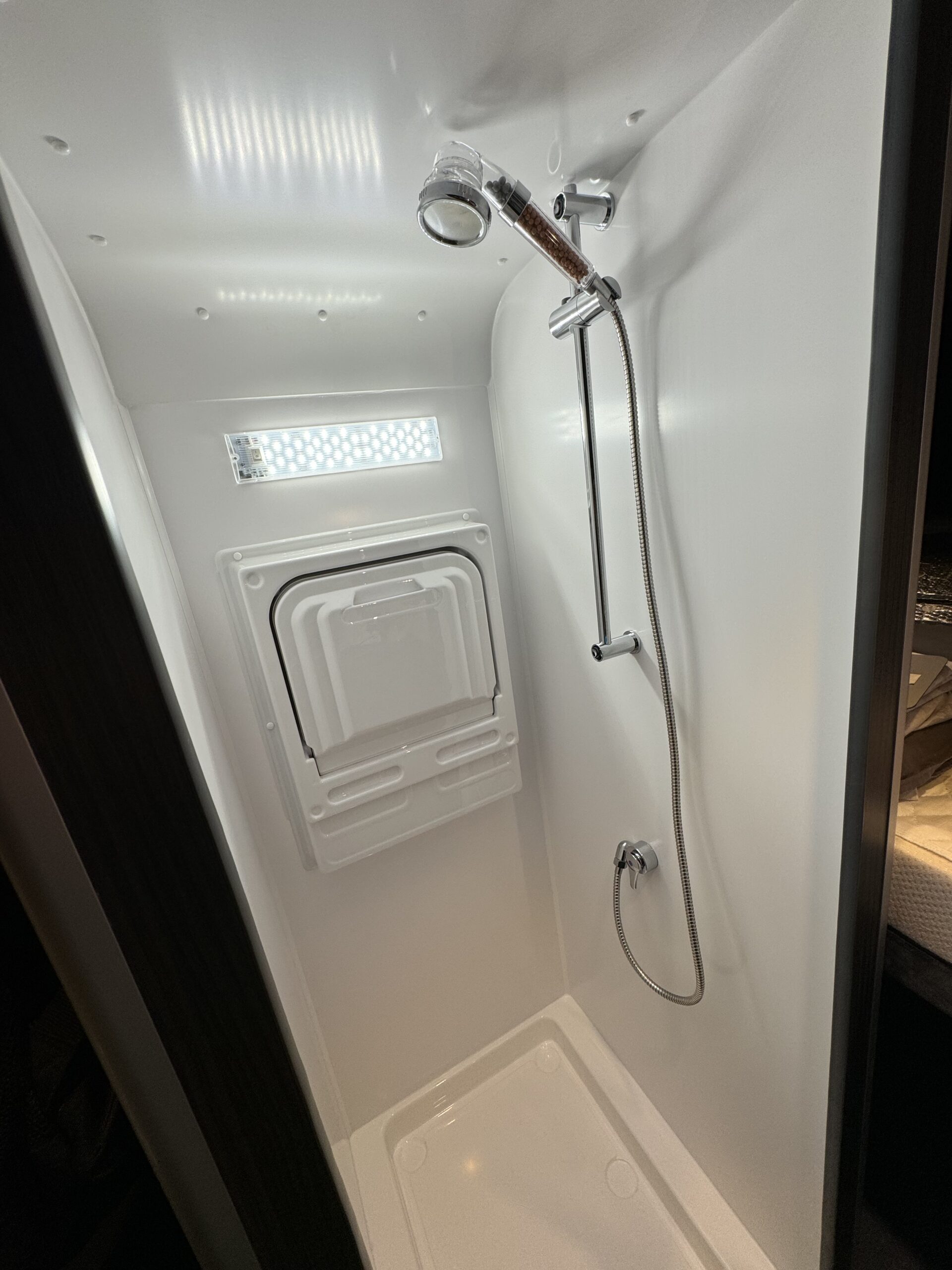 Bathroom of Jack's converted van