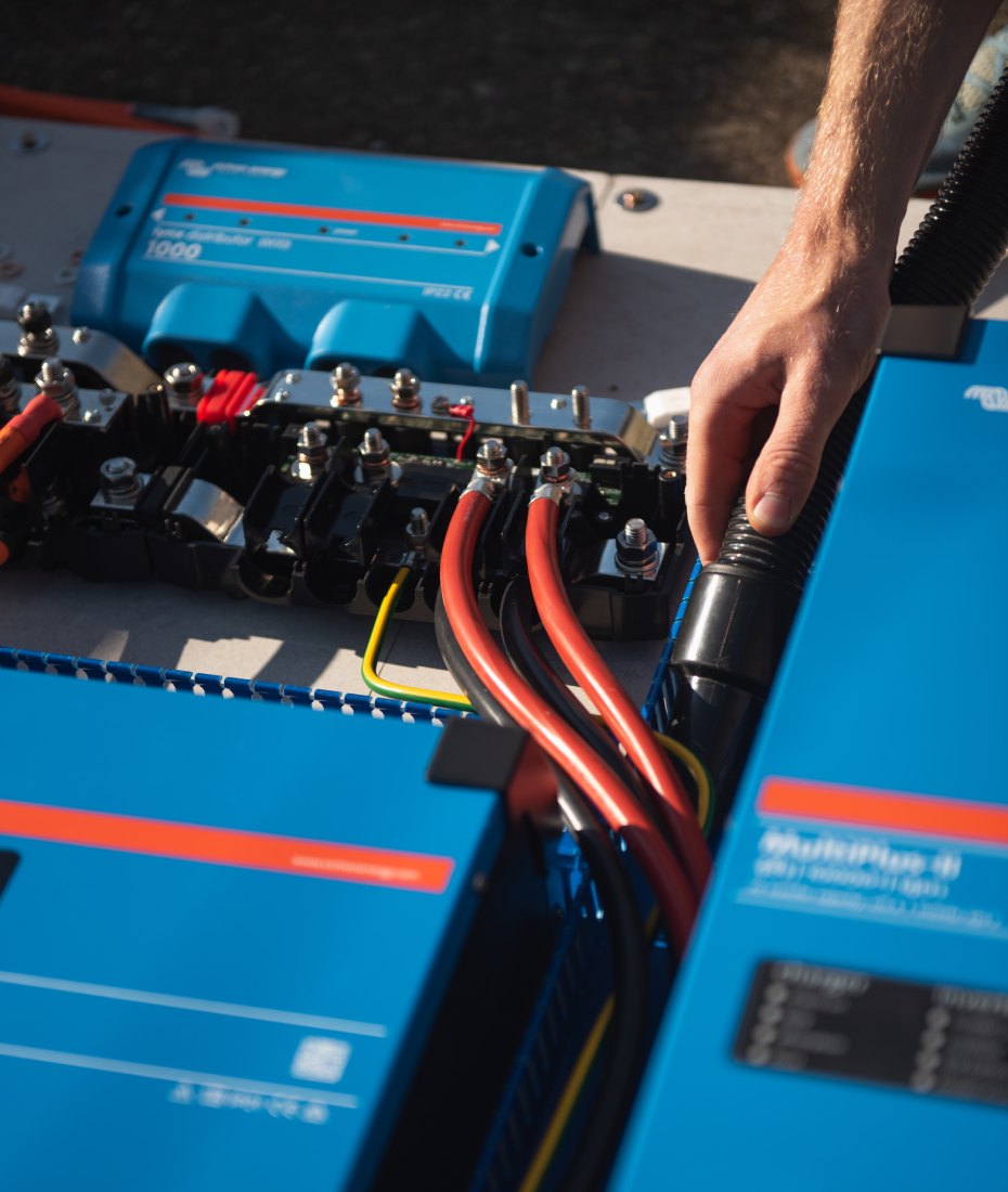 campervan electrical installation services from nohma workshop in devon