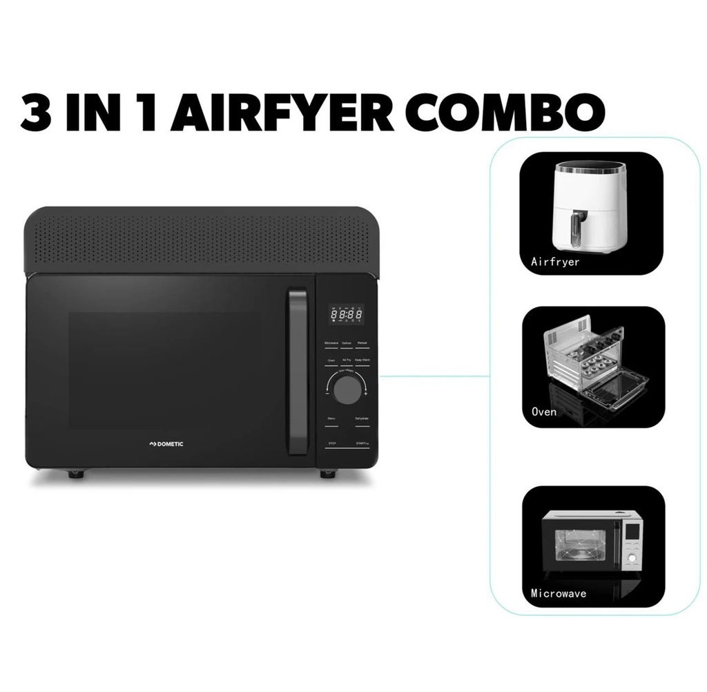 Dometic AC MWAO 240 3-in-1 Air Fryer Combo, 1500 W, 20 l