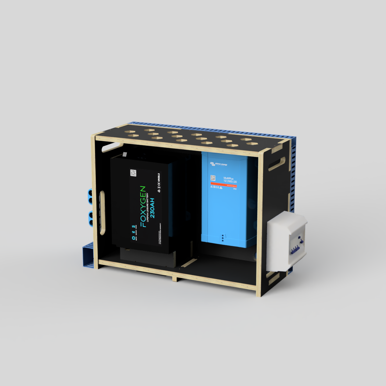 Weekender - Folded -Pre-Built electrical system back right